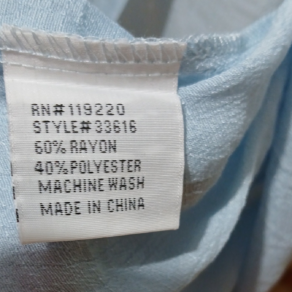 Ashley Blue Sky-Hued Shirt - Picture 6 of 6